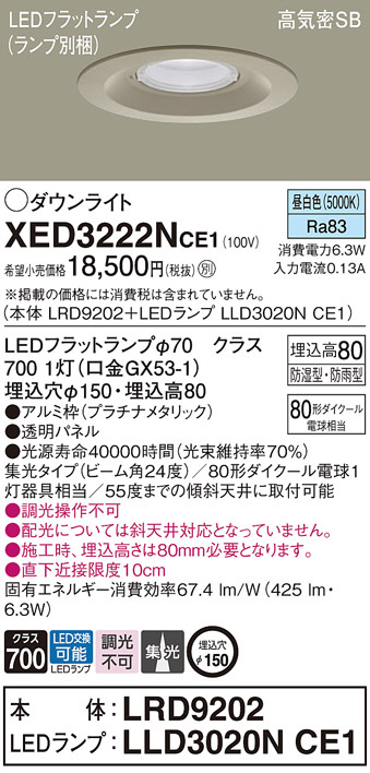 XED3222NCE1