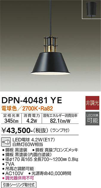 DPN-40481YE