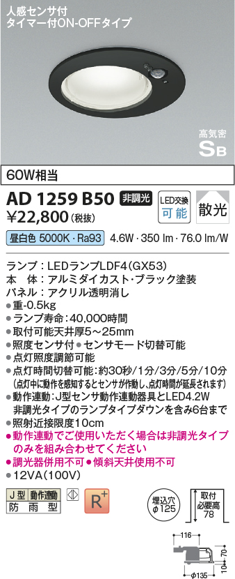 AD1259B50