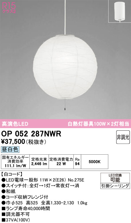 OP052287NWR